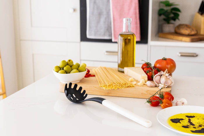 KitchenAid Spaghettilepel Classic Porselein Wit 34 cm