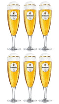 Krombacher Bierglazen  op Voet 300 ml - 6 stuks