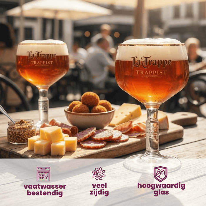 La Trappe Bierglazen 250 ml - 2 stuks