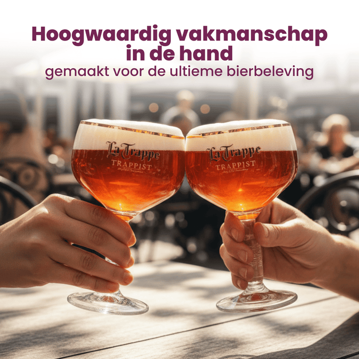 La Trappe Bierglazen 250 ml - 2 stuks