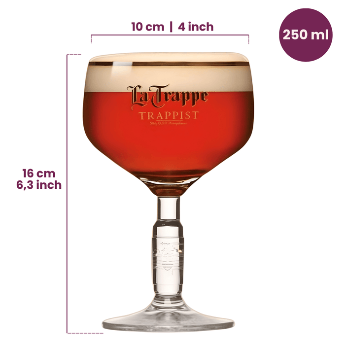 La Trappe Bierglazen 250 ml - 2 stuks