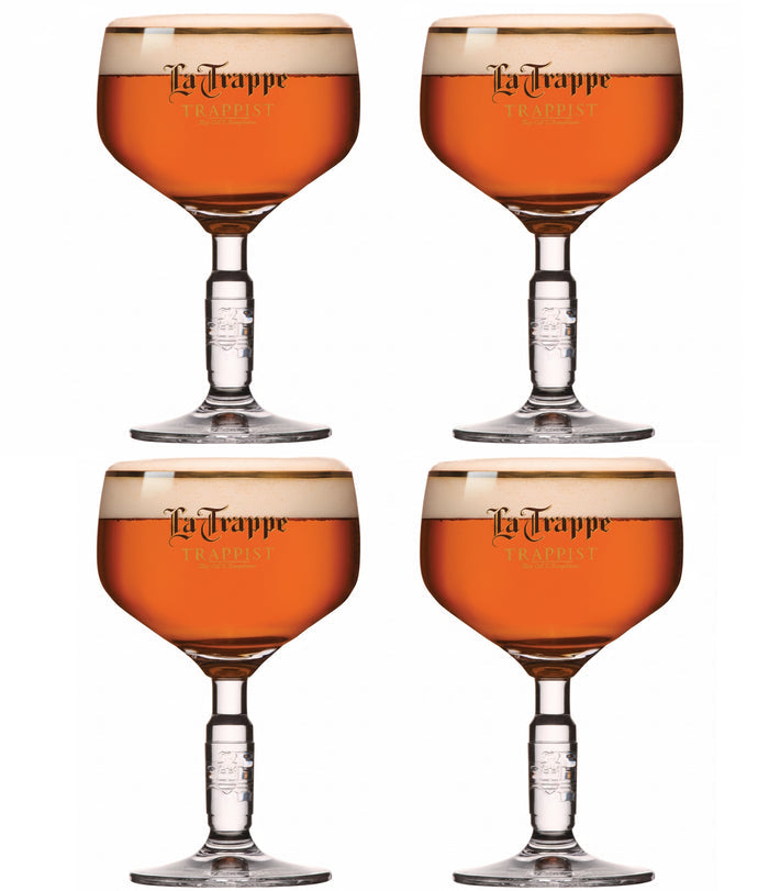 La Trappe Bierglazen 250 ml - 4 Stuks