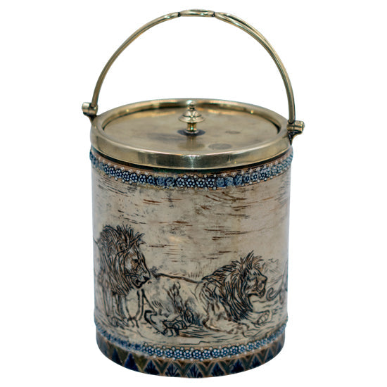 Lambeth Biscuit Barrel