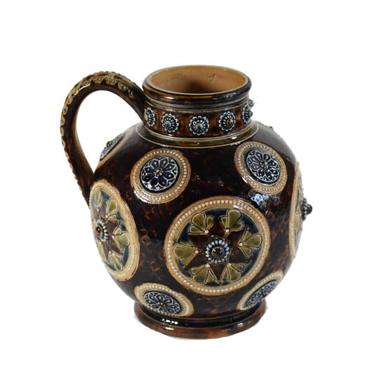 Lambeth Globular Pitcher C.1876