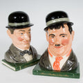 Laurel & Hardy Bookends  D7119 D7120