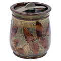 Leaves Scene Tobacco Jar