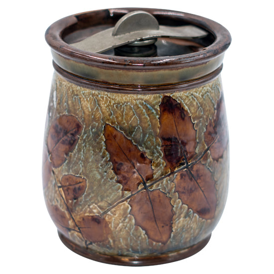 Leaves Scene Tobacco Jar