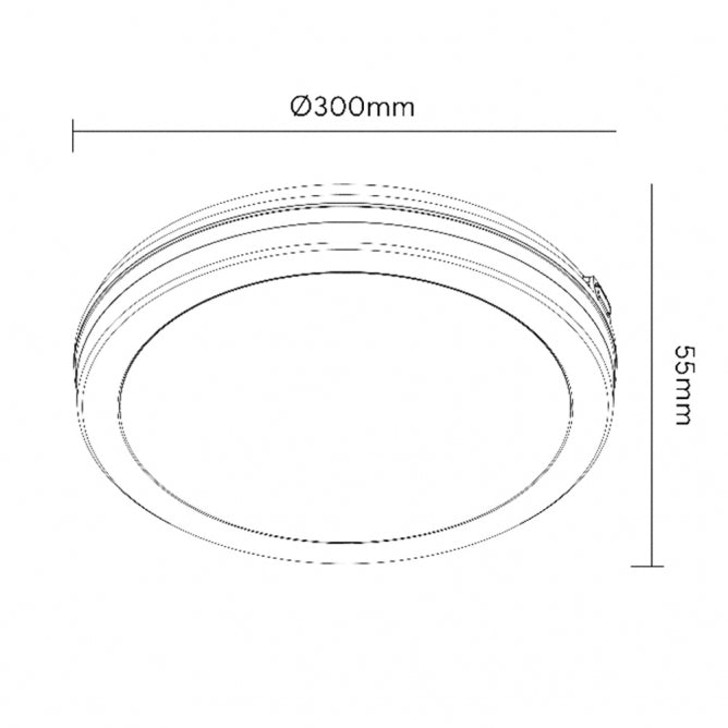 LED PLAFONJERA 24W  DRVO BB Link
