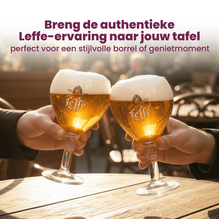 Leffe Bierglazen 250 ml - 2 stuks