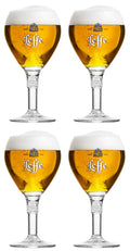 Leffe Bierglazen 250 ml - 4 Stuks