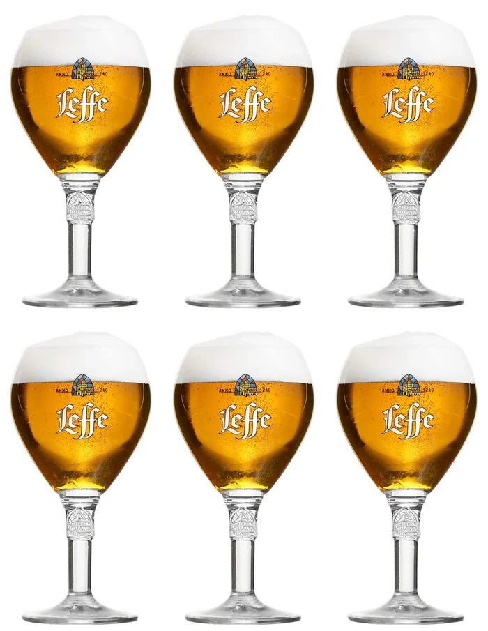 Leffe Bierglazen 330 ml - 6 Stuks