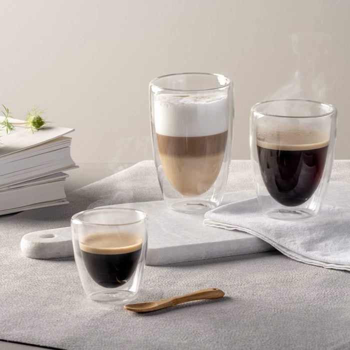 Leonardo Dubbelwandige Latte Macchiato Glazen Duo 400 ml - 2 stuks