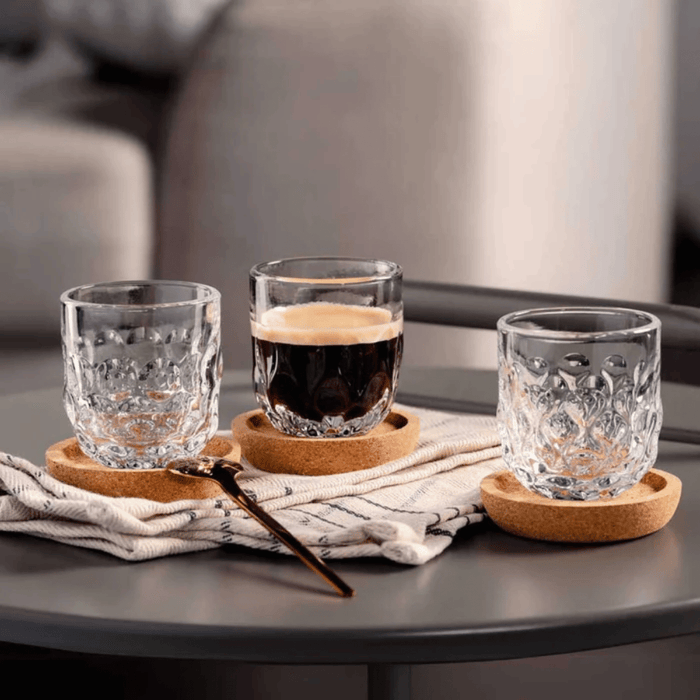 Leonardo Espressoglazen - Gocce Tre - 60 ml - 2 Stuks