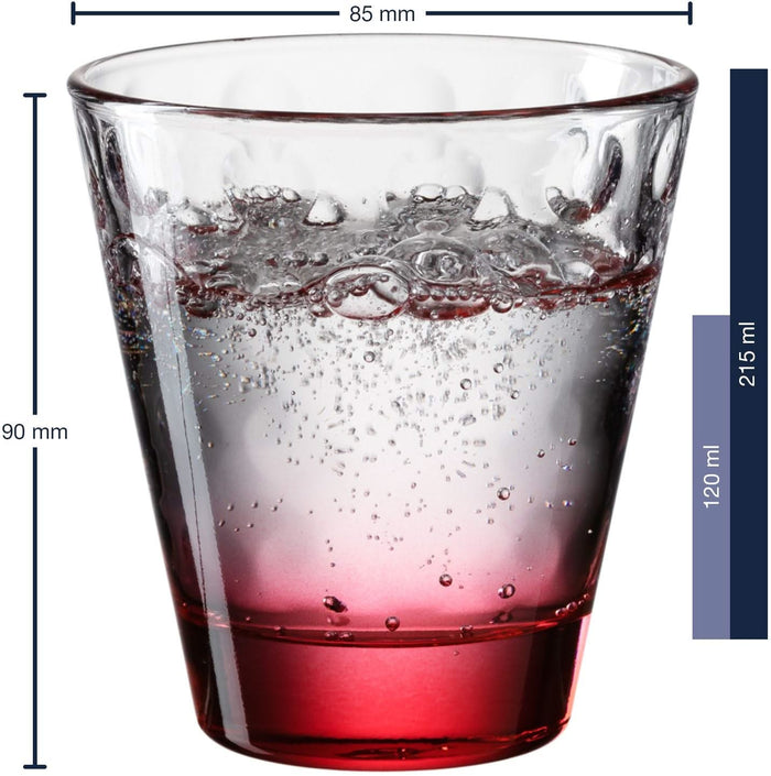 Leonardo Waterglazen Optic - 215 ml - 6 stuks