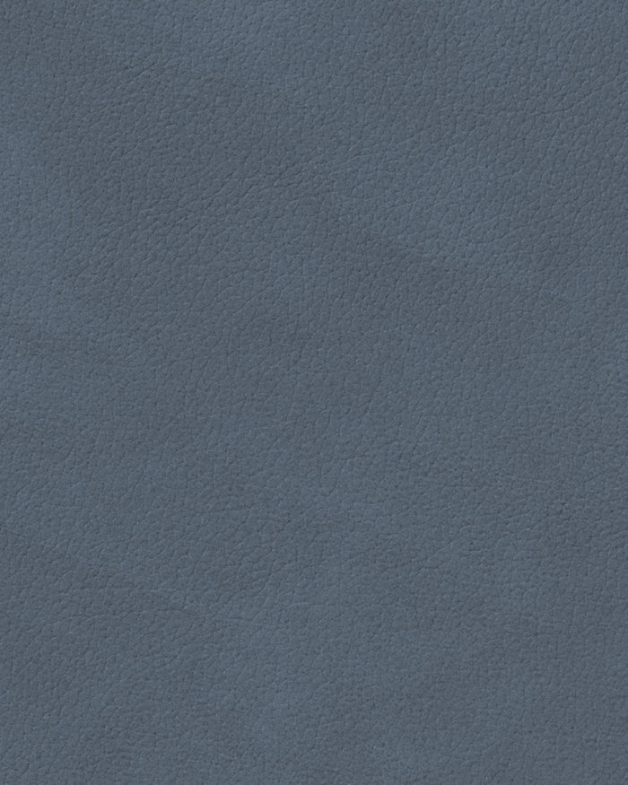 LIND DNA Placemats Nupo - Leer - Dark Blue - Curved - 44 x 37 cm - 2 Stuks