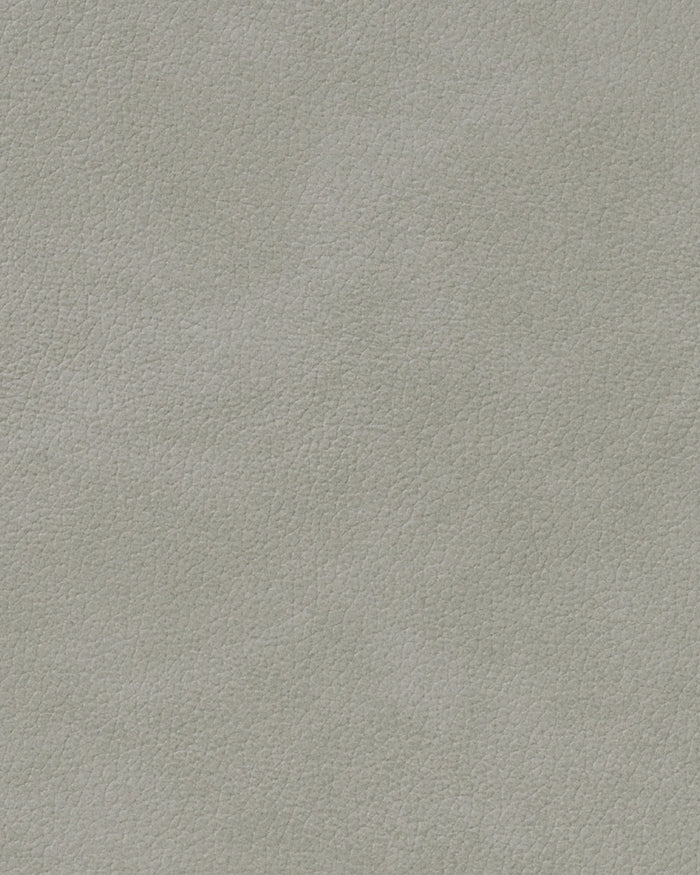 LIND DNA Placemats Nupo - Leer - Light Grey - Curved - 44 x 37 cm - 2 Stuks