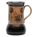 Lord Nelson & Captains Commemorative Stoneware Pitcher