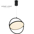 LUNA 253 VISILICA 10W 3000K CRNA DIMABILNA