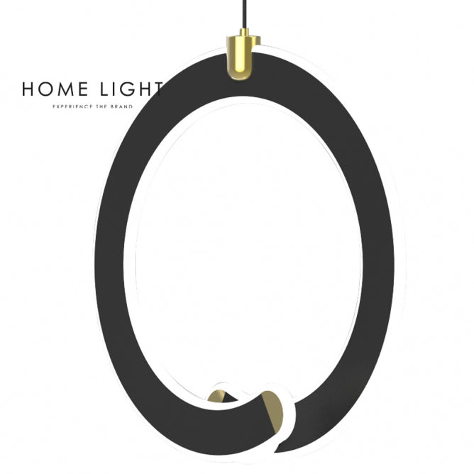 LUNA VISILICA 24W 3000K CRNA
