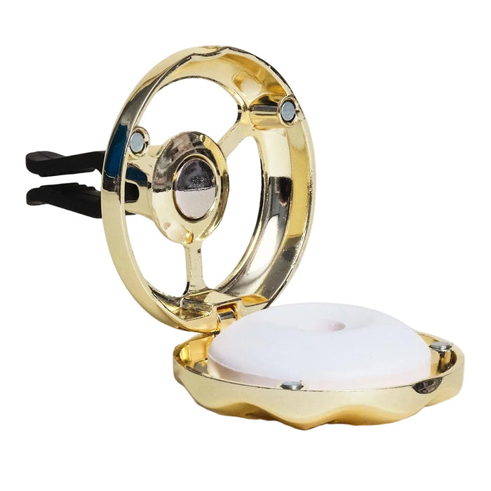 Maison Berger Autoparfum Diffuser Magical Gold - Amber Powder - met navulling