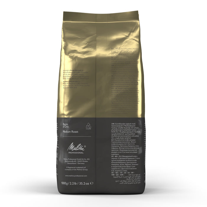 Melitta Koffiebonen / Espressobonen Bacio d'Oro - Medium Roast - 1 kg