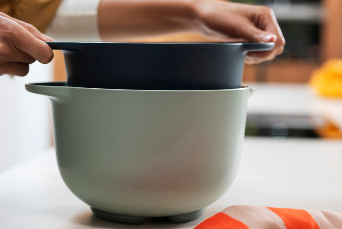 Mepal Beslagkomset Chef It  Nordic Sage 2-delig - Beslagkom met deksel 3 liter + Spatel