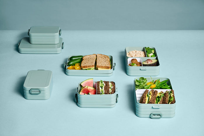 Mepal Broodtrommel / Lunchbox Take a Break Nordic Sage Large - met 2 Bentobakjes