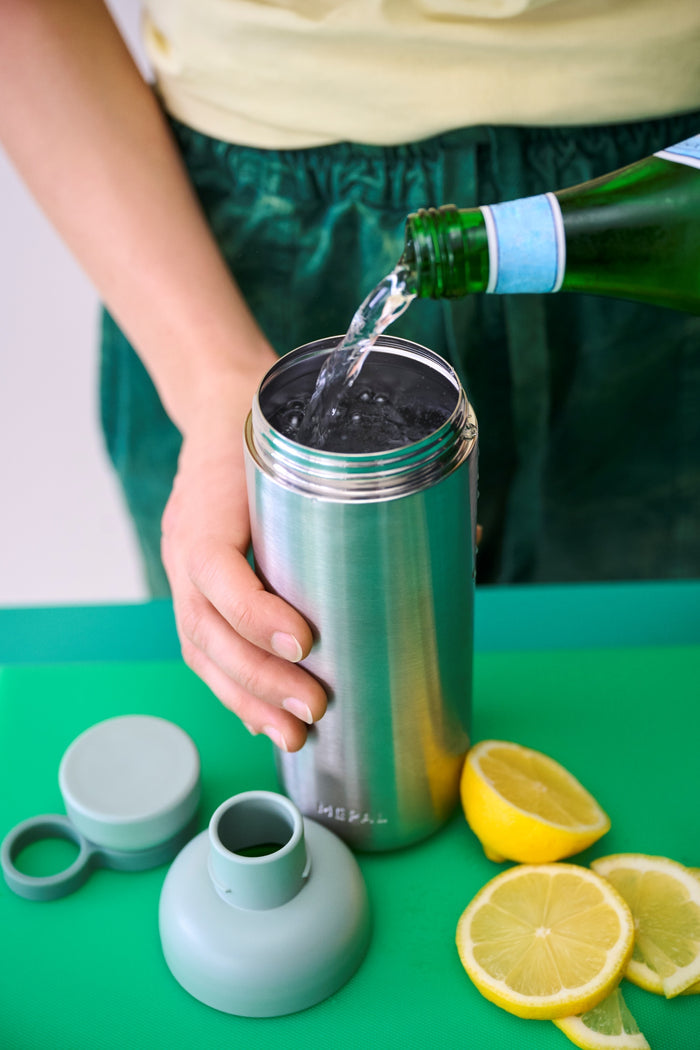 Mepal Drinkbeker / Waterfles Vita Nordic Sage - RVS - 700 ml