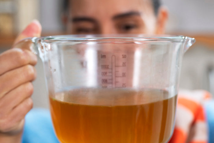 Mepal Glazen Maatbeker Chef It Chalk - met Deksel - 1 liter
