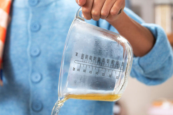 Mepal Glazen Maatbeker Chef It Nordic Sage - met Deksel - 1 liter