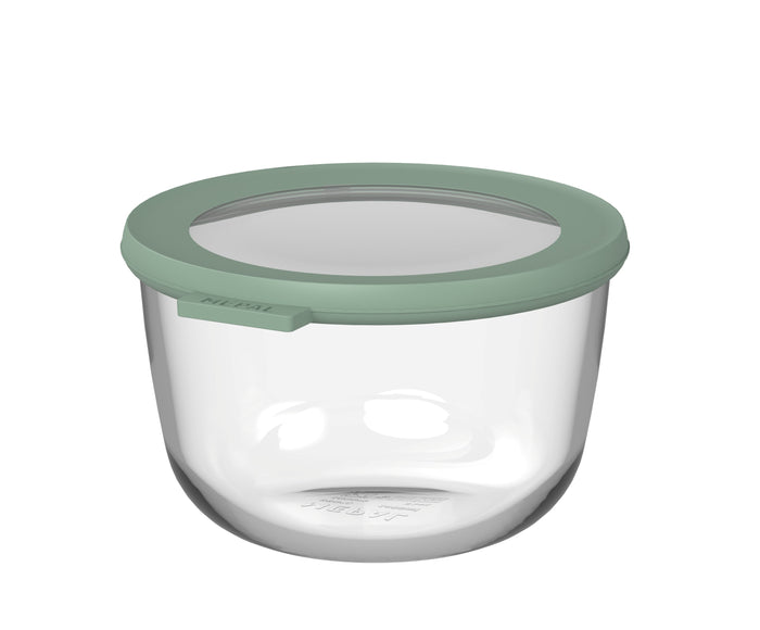 Mepal Glazen Vershoudbakje Cirqula Nordic Sage Rond - 1 liter