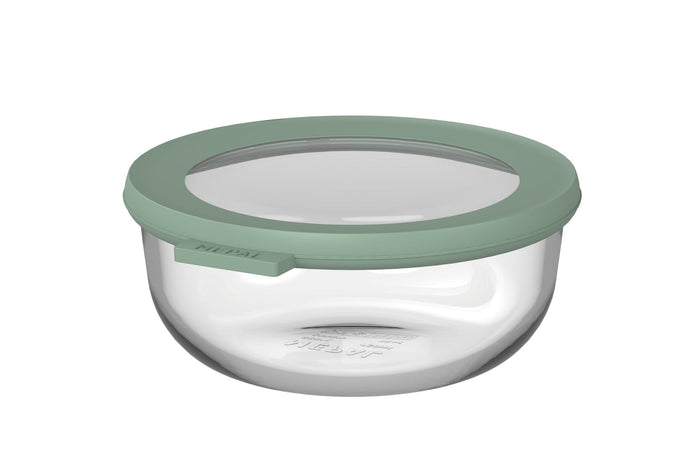 Mepal Glazen Vershoudbakje Cirqula Nordic Sage Rond - 750 ml