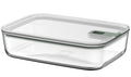 Mepal Ovenschaal / Lasagneschaal met deksel EasyClip Nordic Sage - Glas - 2.25 liter