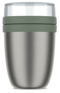 Mepal Thermos Yoghurt Beker / Muesli Beker / Lunchpot Ellipse Nordic Sage - 500 ml + 200 ml