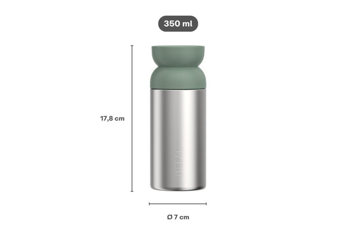 Mepal Thermosbeker Ellipse Nordic Black - 350 ml