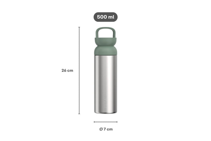 Mepal Thermosbeker met Theefilter Ellipse Nordic Black - 500 ml