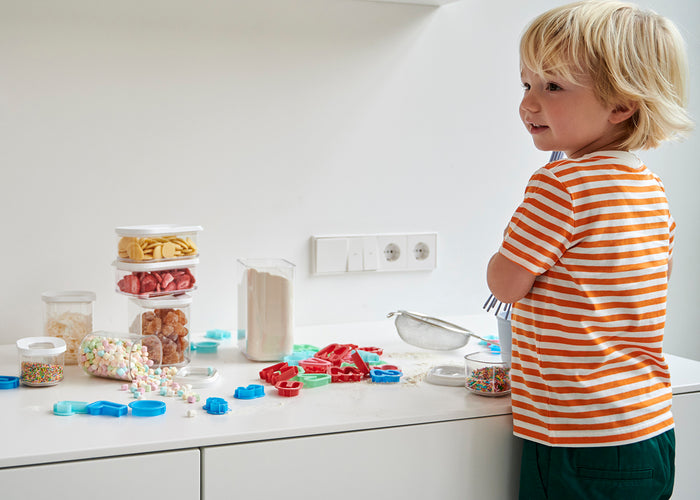 Mepal Voorraadpotten Set Modula Wit 9-delig