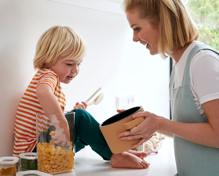 Mepal Voorraadpotten Set Modula Wit 9-delig