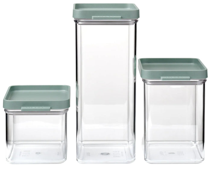 Mepal Voorraadpotten Set Omnia Nordic Sage 3-delig