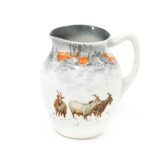 Mini Pitcher, Burslem, Antelopes