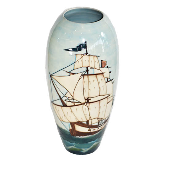 Moorcroft Vase HMS Sirus #35 of 150