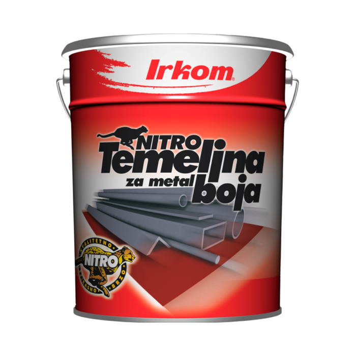 Nitro osnovna boja SIVA 3KG Irkom