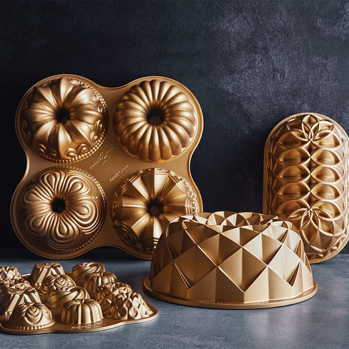 Nordic Ware Cakevorm / Broodbakvorm Jubilee Loaf Goud - 26 x 15 cm
