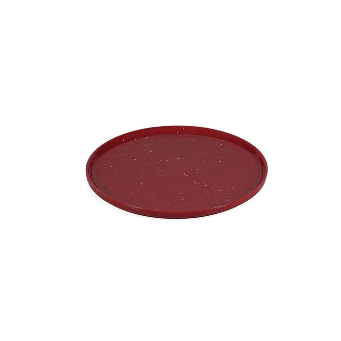ONA Dinerborden Fika Burgundy ø 25 cm - 4 Stuks