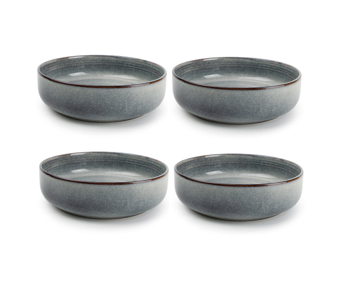 ONA Kommen Duna Blue ø 15 cm - 4 Stuks