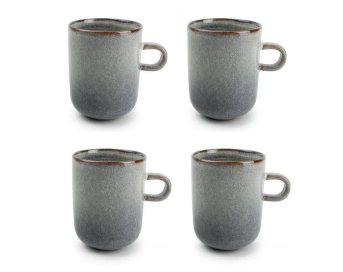 ONA Mokken Duna Blue 300 ml - 4 Stuks