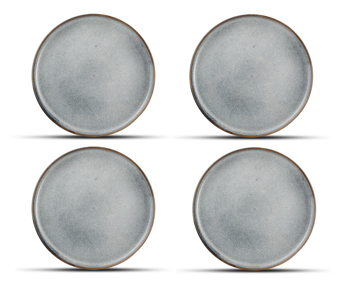 ONA Ontbijtborden / Dessertborden Duna Blue ø 21 cm - 4 Stuks