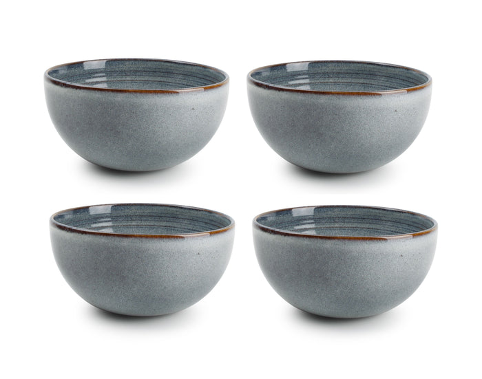 ONA Soepkommen / Kommen Duna Blue ø 14 cm - 4 Stuks