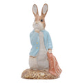 Peter& Red Pocket Handckerchief bunny sculpture