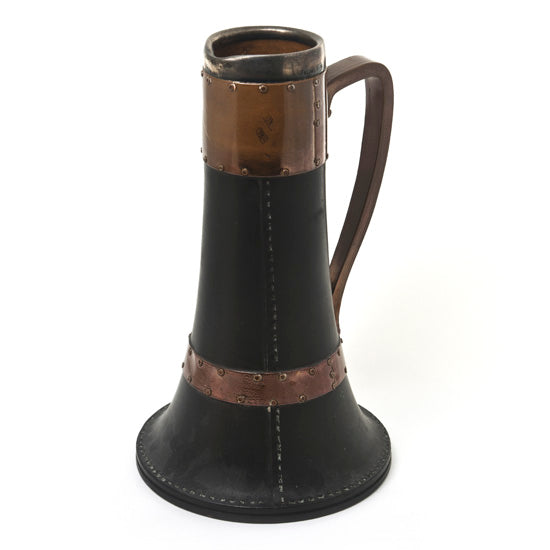 Pitcher, Lambeth, Copper Leather Wear